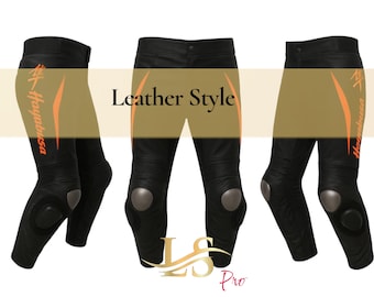 Suzuki Hayabusa pant Motorbiker Leather pant