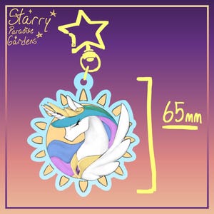 Princess Celestia My Little Pony Acrylic Charm