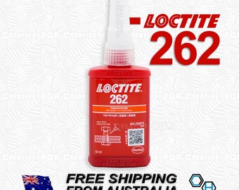 Loctite 262 50ml Red High-strength Threadlocker for Large Bolts