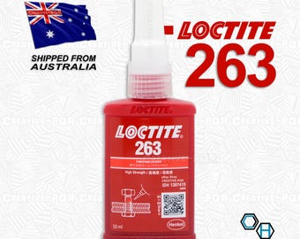 LOCTITE 263 Threadlocker 50 ml - High Strength