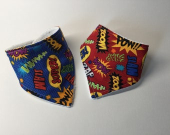 superhero bibs