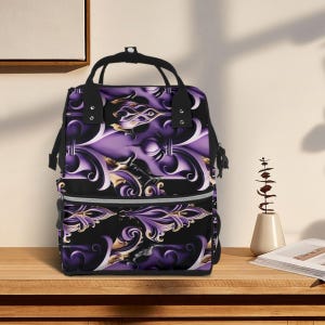 Gothic Mommy Backpack – Gilded Dreams