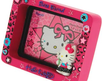 Hello Kitty Ceramic Photo Frame | Sanrio Keepsake Gift (3.5 x 2.5 Inch)