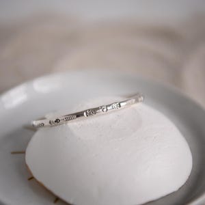 Sterling Silver Saddle Cuff – Handmade Boho Statement Bracelet – Western-Inspired Cuff – Rustic Silver Jewelry – Free Spirit Style