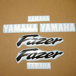 Decals for FZS 600 1999 2001 full aftermarket sticker set graphics kit replacement reproduction restoration adesivi fz600 pegatinas emblems