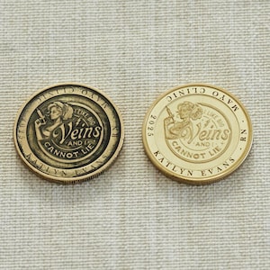 Customized Brass Challenge Coins