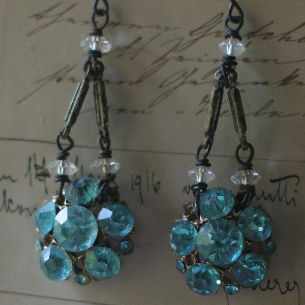 Something Blue - earrings