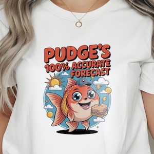Pudge The Fish Shirt, Lilo & Stitch Controls The Weather Tee, Disney Family Matching T-shirt, Vacation Gift