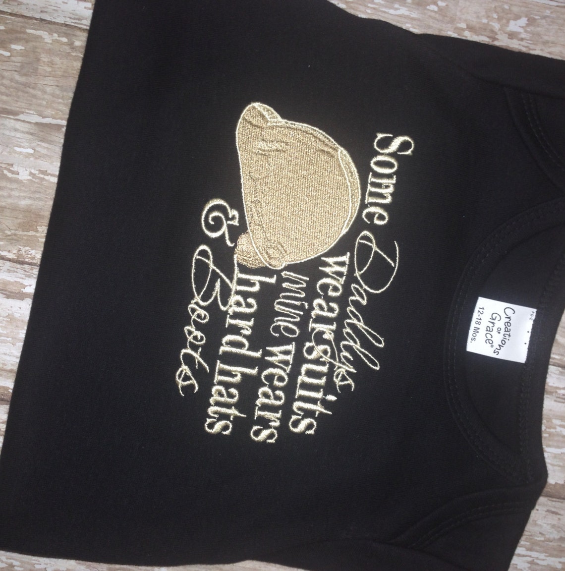 Some Daddy's Wear Suits Mine Wears Hard Hats and Boots Etsy