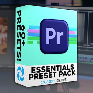 Ultimate Essential Preset Pack For Premiere Pro | Drag and Drop Transitions, Zoom, Slide, Crop & Text Presets For All YouTubers