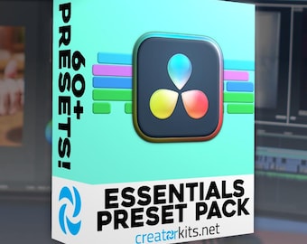 Pacchetto di preset per DaVinci Resolve: transizioni drag & drop (download digitale)