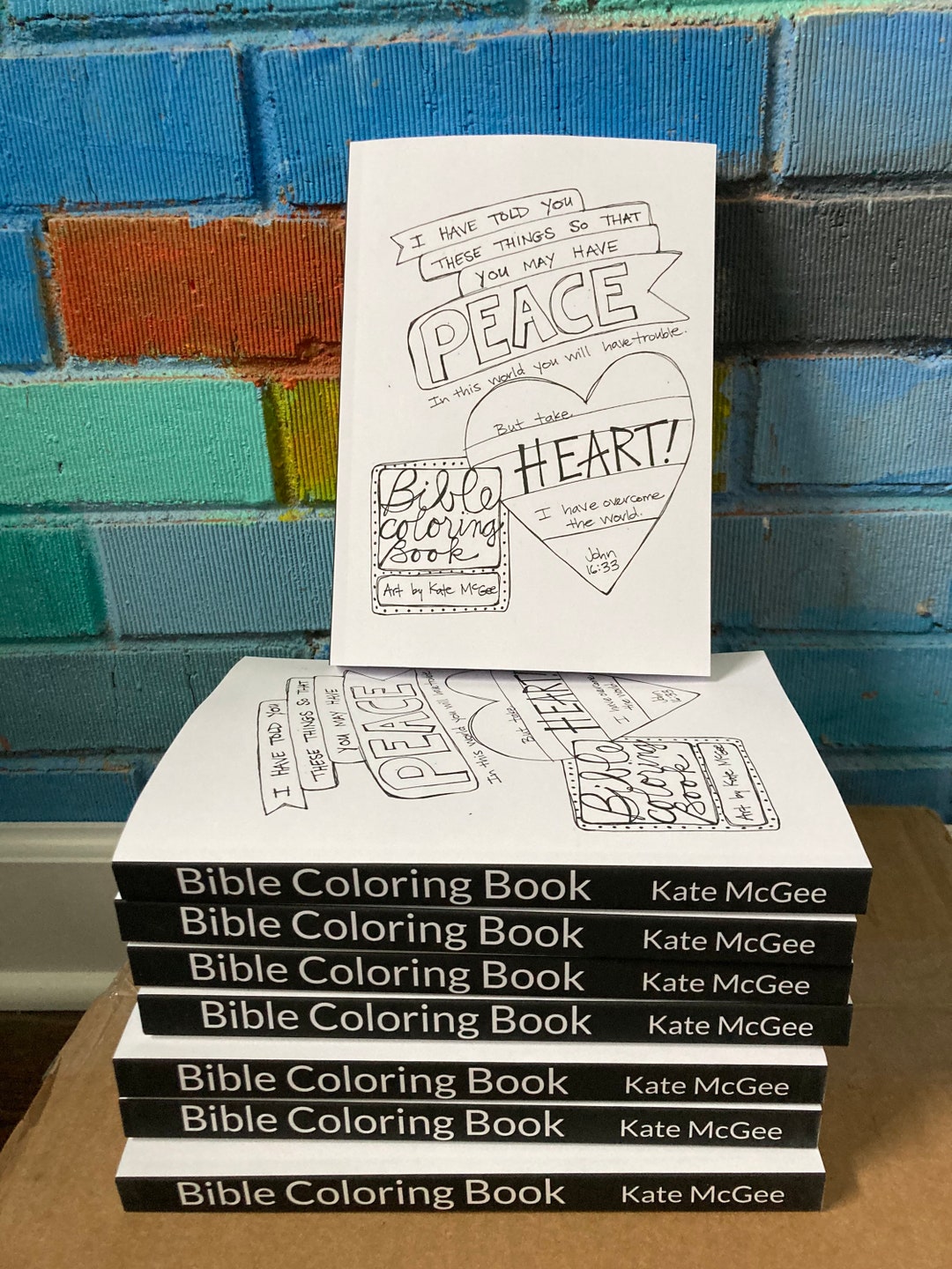 Bible Coloring Book - Etsy