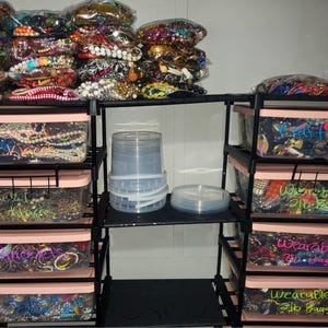 5lb Mystery Jewelry Craft Bag: Broken Vintage Pieces for DIY