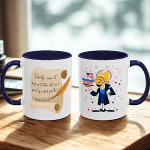 Patriotic George Washington Mug, 4th of July Gift, Patriotic USA Mug, 4th of July mug, Red, White & Blue Coffee Mug, Independence Day mug
