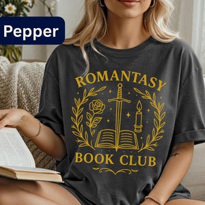 Romantasy Book Club Shirt, Fantasy Reader Tee, Bookish Romance Reading Gift