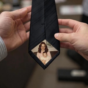 Fabric Tie Photo Wedding gifts,Tie Photo Patch, Tie Picture Patch Personalized, Father of the Groom, Tie Sticker,Custom Photo Patch
