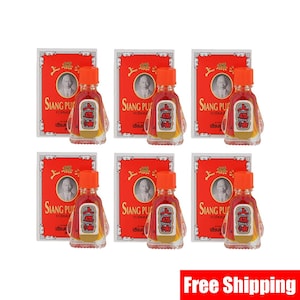 6 Pcs. Siang Pure Oil Formula 1 3cc – Thai Herbal Oil for Relaxation & Wellness