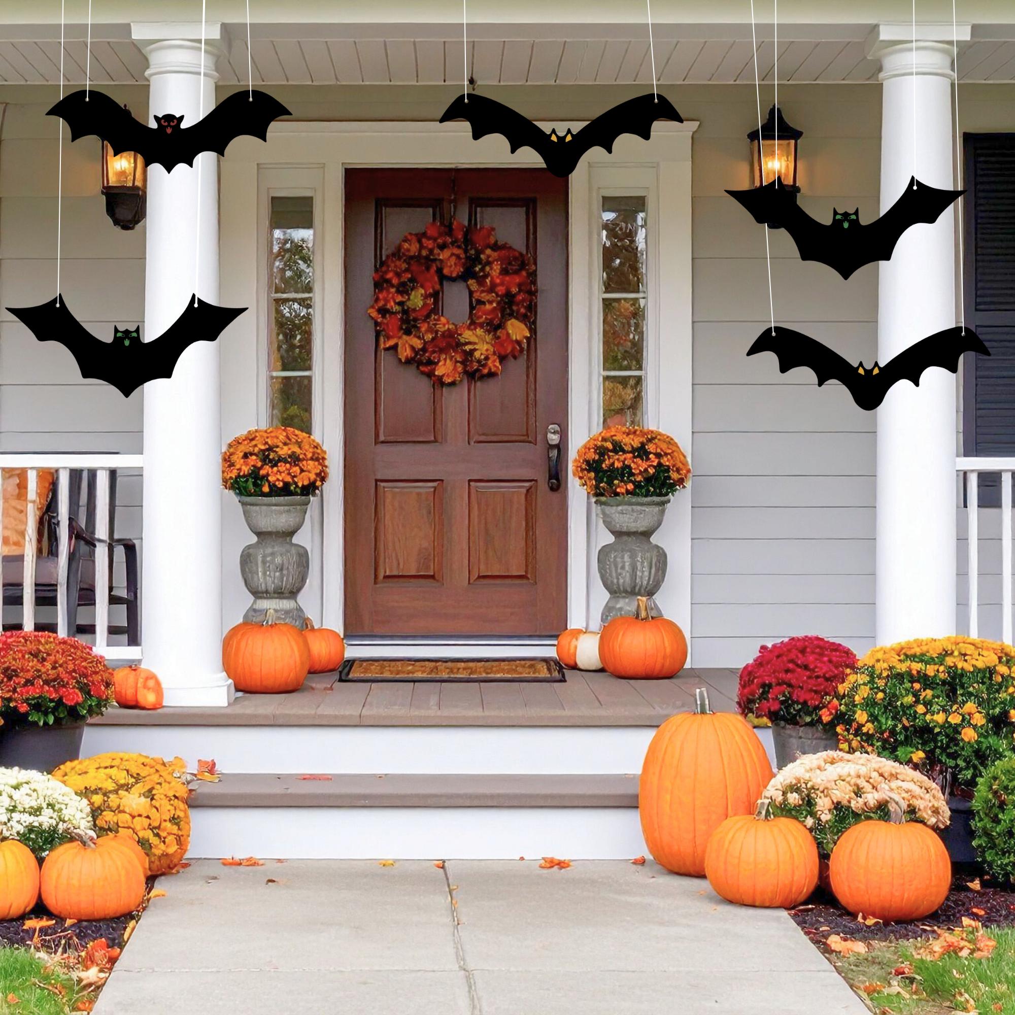 Hanging Bats Halloween Decor 3D Printing STL Files - Bat Halloween