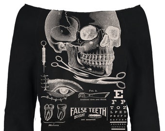 Medical Skull Sweatshirt