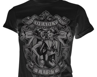 Women's Se7en Deadly LUST Tee