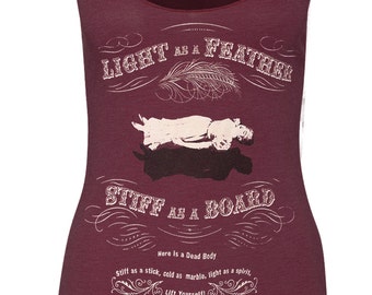 LIGHT AS A FEATHER Racerback Tank