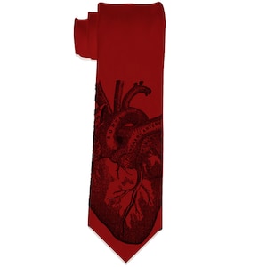 Anatomical Heart Necktie