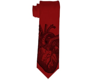 Anatomical Heart Necktie