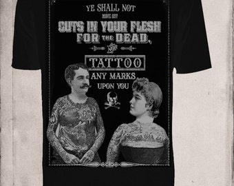 Men's Tattoos for the Dead Tee