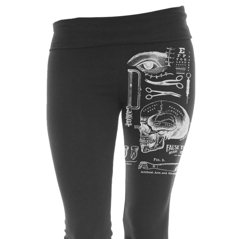 Medical Malpractice Hangover / Fold Over Yoga Pants