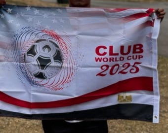 Bandera del Al Ahly FC: Fútbol de Egipto - Copa Mundial de Clubes de la FIFA 2025