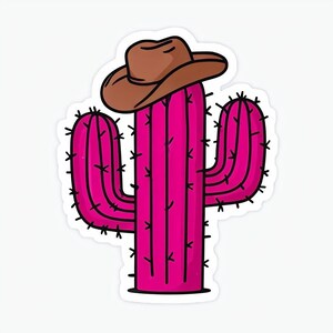 cowgirl sticker