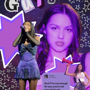 Olivia Rodrigo GUTS Poster/Print
