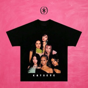KATSEYE tshirt,K-pop gift for her,KASTEYE merch,K-pop merch,manon,Lara raj,Sophia,yoonchae,Megan,Daniela, KATSEYE tour shirt