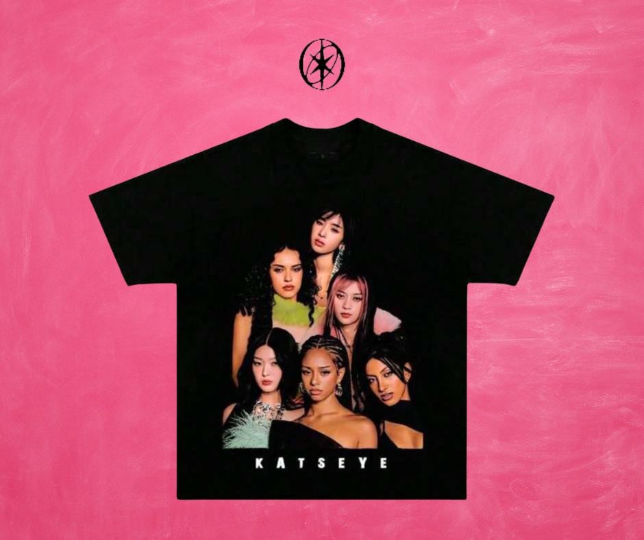 新品 黒 フリーサイズ KATSEYE キャッツアイ Tシャツ サマーソニック 新品 黒 フリーサイズ KATSEYE キャッツアイ Tシャツ サマーソニック