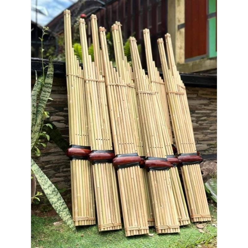 Traditional Bamboo Khaen – Double Reed Mouth Organ, Key of Am - Etsy