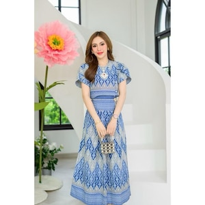 Thai silk dress - Etsy 日本