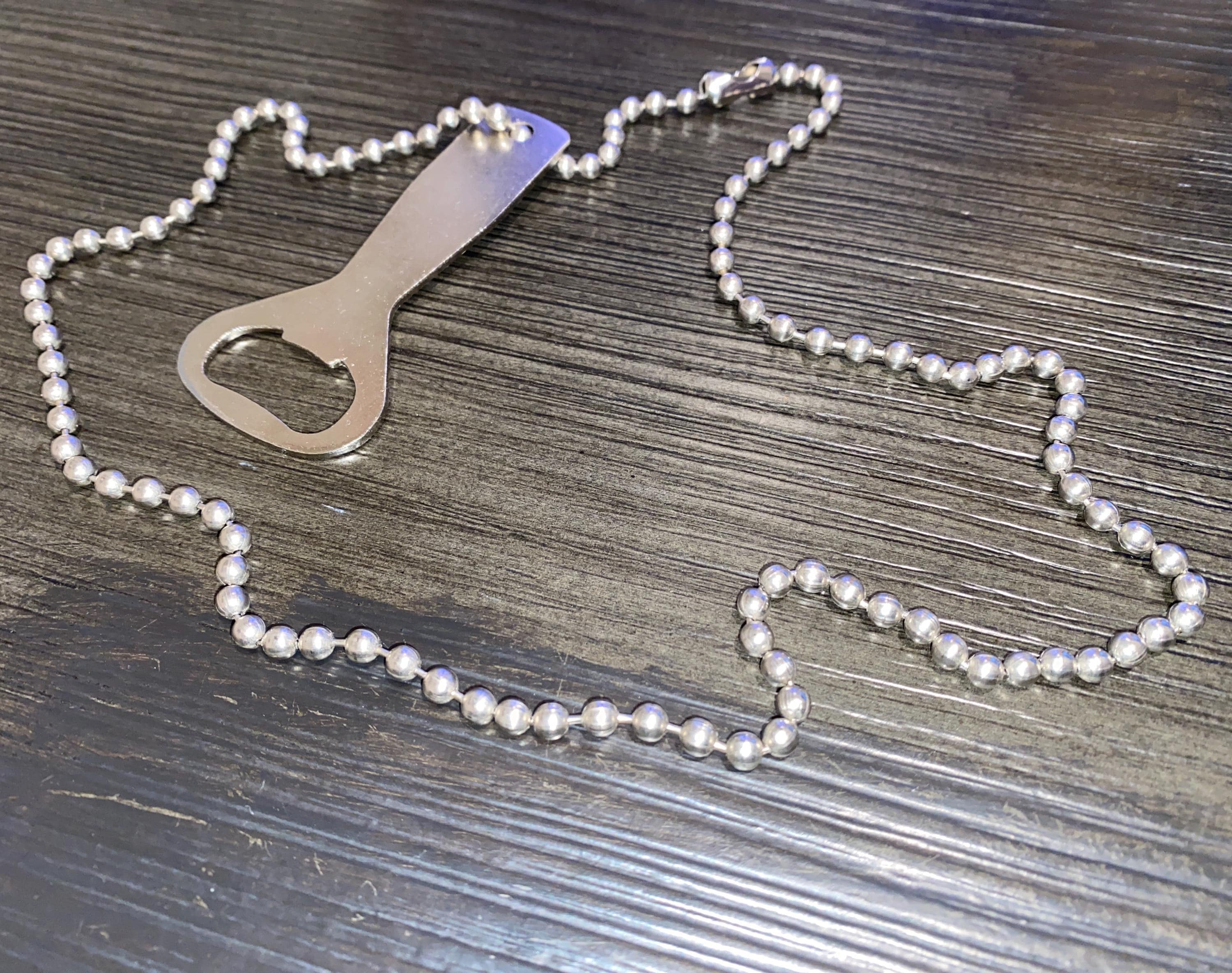 Hand Luke Bottle Opener Necklace – Steel Ball Chain, Movie Prop - Etsy
