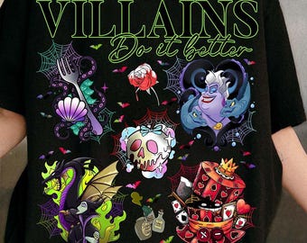 Villains Do It Better Png, Retro Halloween Png, Halloween Bad Witches Halloween Png, Witches Vibes Png, Spooky Season Png, Evil Queen Png