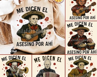 Me Dicen El Asesino Png, Cowboy Killler Png, Halloween Png, Spanish Halloween Png, Mexican Horror Png, Horror Movie Png, Latina Halloween