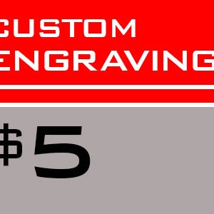 Gravur Add-on - 5 Dollar Kredit