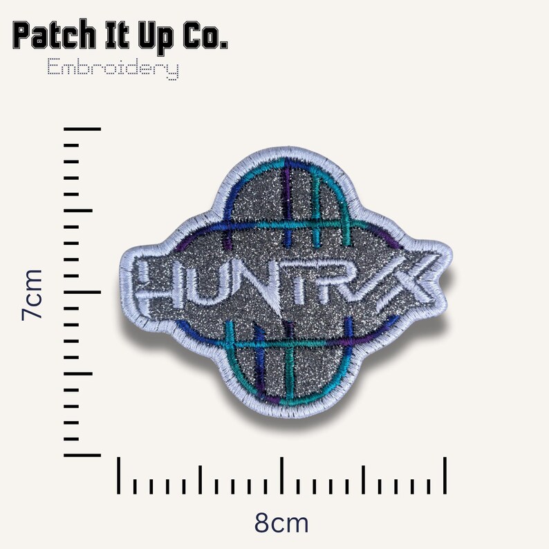 Huntrix Patch K-pop Demon Hunters - Huntrix Patch - Hand Made on Glitter Felt With ...