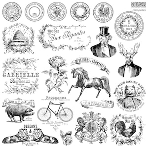 IOD Antiquities Stamp by Iron Orchid Designs