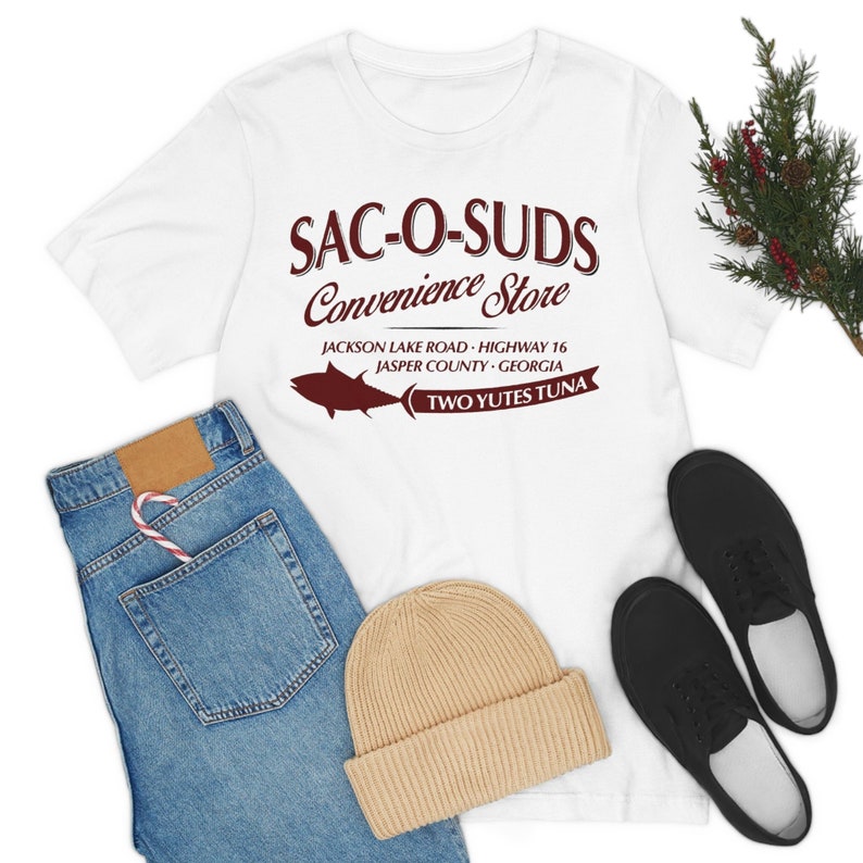 Sac 0 Suds, Sac-0-Suds, mein Cousin Vinny, zwei Yutes Tuna, JASONBOXmas, Geschenk-Shirt für Fan, T-Shirt, Langarm, Hoodies Sweatshirt Bild 1