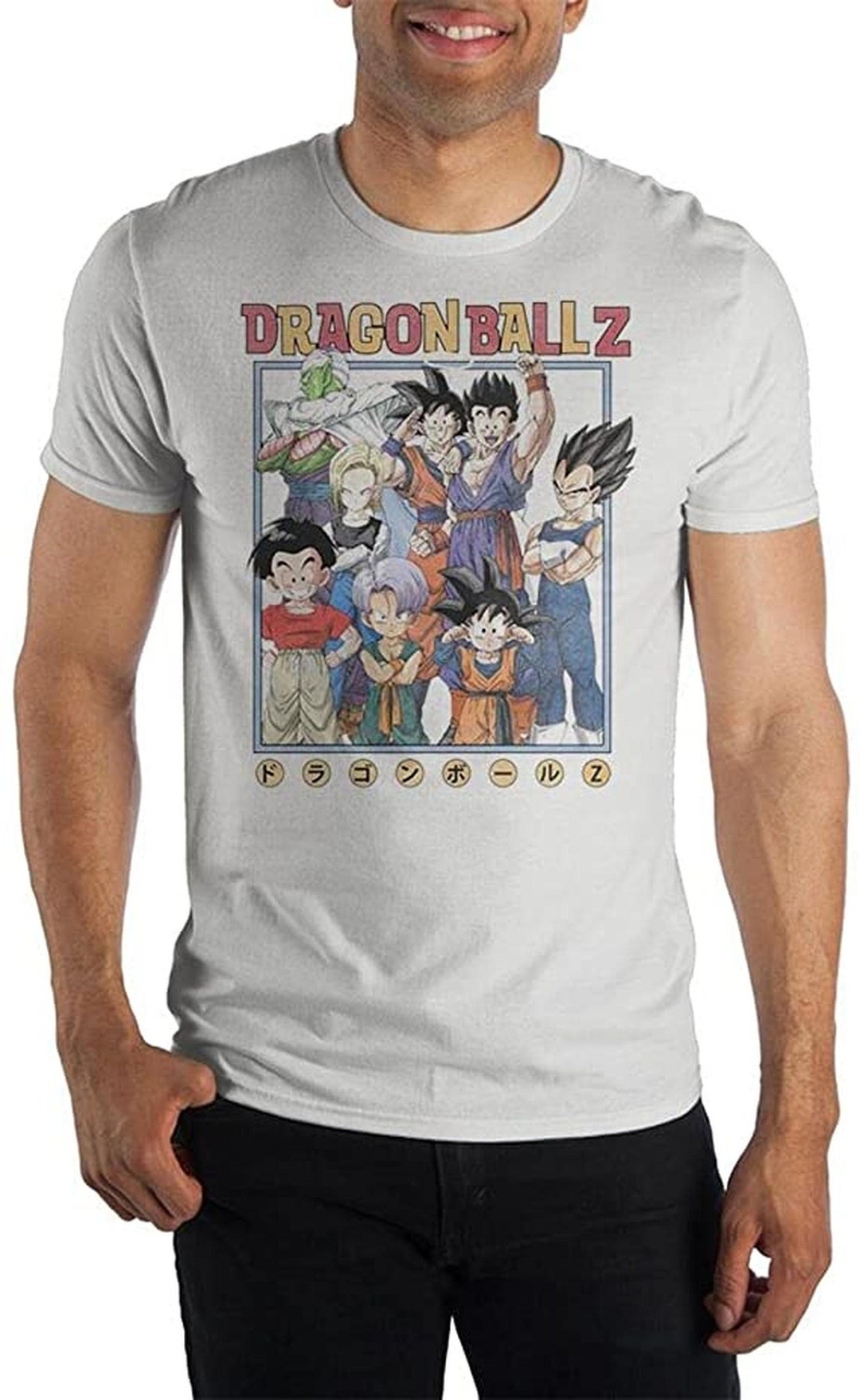 Dragon Ball Z Kanji Characters Shirts, Jasonboxmas, Shirt, Long Sleeve