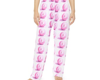 Pink Ball Pajama Pants: Women's Fun Loungewear
