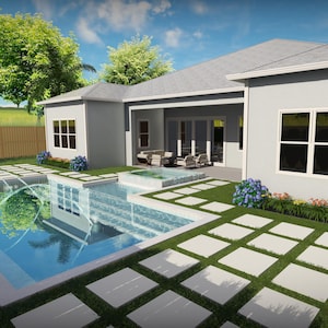 Aménagement paysager personnalisé en ligne, aménagement de piscine, aménagement de pergola, aménagement de terrasse, aménagement de cuisine extérieure