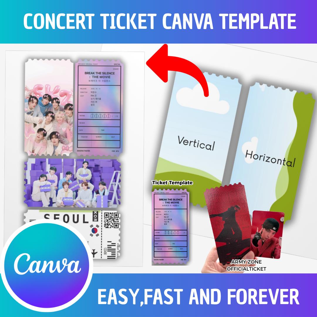 Bts concert ticket - Etsy 日本