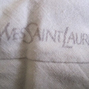 Vintage YSL Yves Saint Laurent Wool Trousers 1970's small image 4
