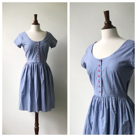 1950s day dress