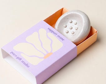 Worry Stone Pocket Hug Stress Relief, Textured Fidget Toy in Matchbox, Emotional Support Gifts For Her, Mental Health Stim Toy Palm Stone